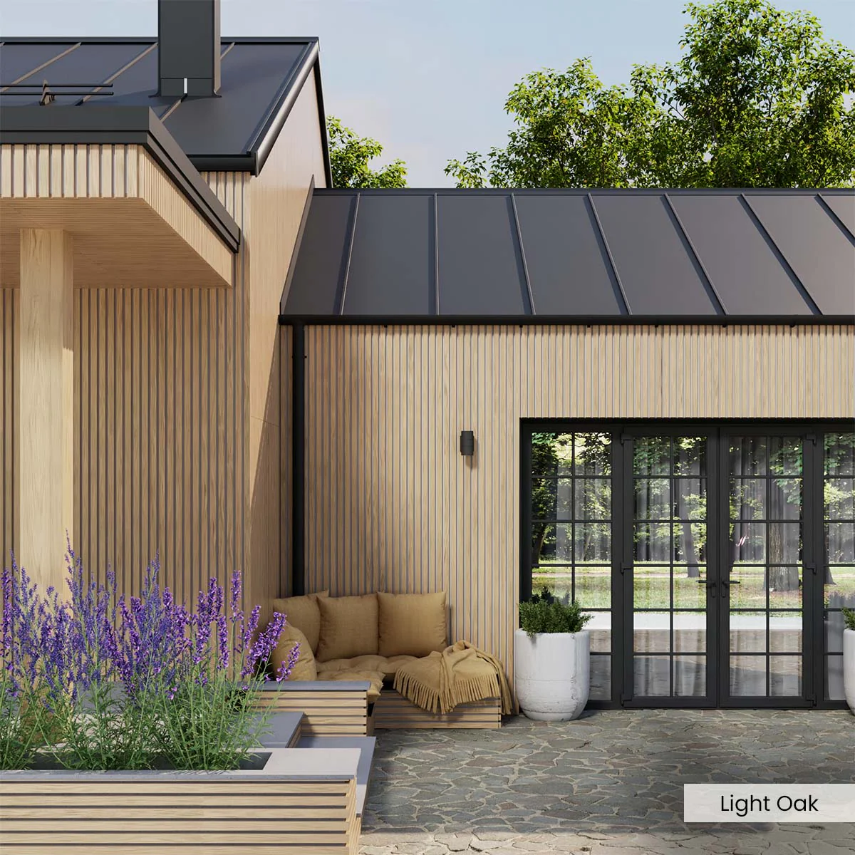 Composite Wide Slat Exterior Cladding (21 SF) - Image 5