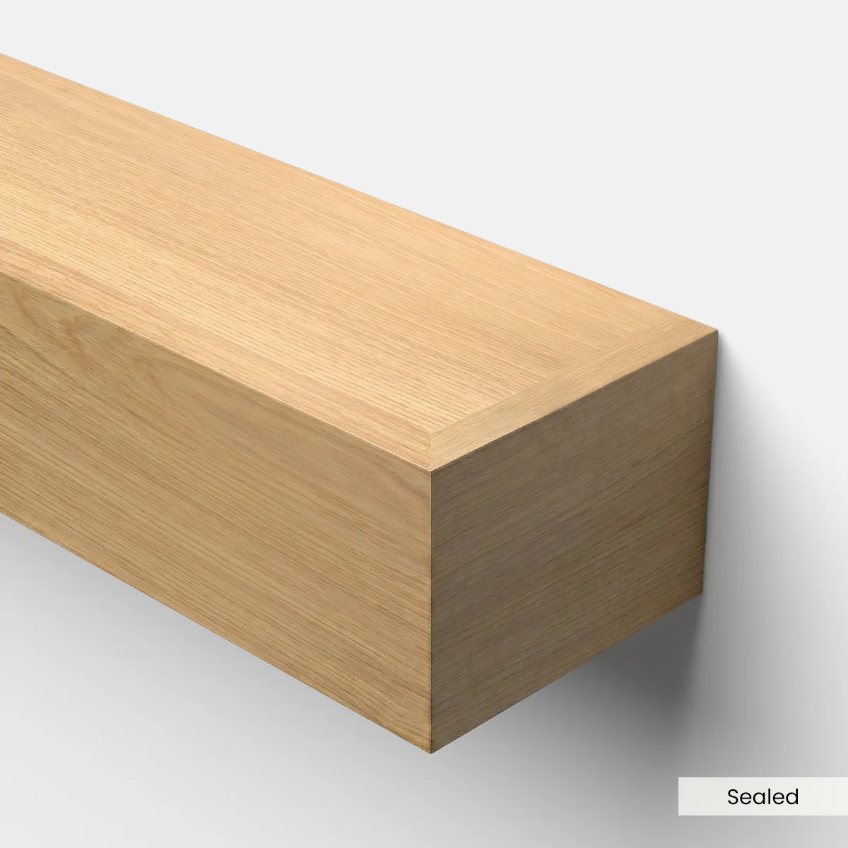 Modern White Oak Mantels - Image 4